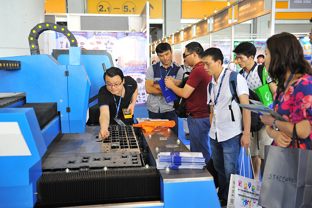 廣州國際激光及焊接工業展覽會展會現場圖